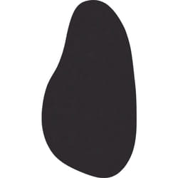 Vidaxl - Tapis Noir 80 x 150 cm Polyester