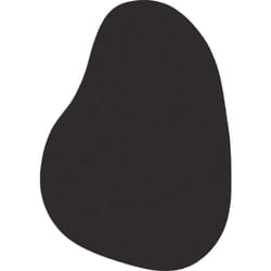 Vidaxl - Tapis 'huarte' à poils courts, doux et lavable noir 140x200 cm
