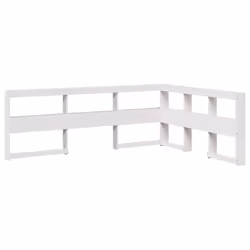 VidaXL 859260, Blanc, Bois de pin, 160 cm, 1785 mm, 80 cm, 2185 mm