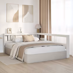 VidaXL 859260 tête de lit et pied de lit Blanc