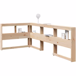Transformez votre chambre avec cette tête de lit bibliothèque qui allie style et fonctionnalité ! Cadre stable et durable : l ...