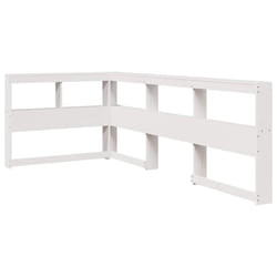 VidaXL 859278 tête de lit et pied de lit Blanc