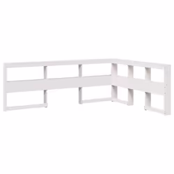 VidaXL 859281, Blanc, Bois de pin, 140 cm, 1585 mm, 80 cm, 2085 mm