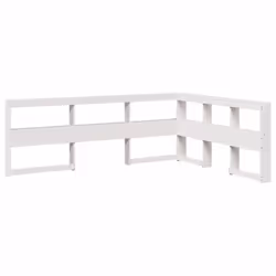VidaXL 859284, Blanc, Bois de pin, 135 cm, 1535 mm, 80 cm, 2085 mm