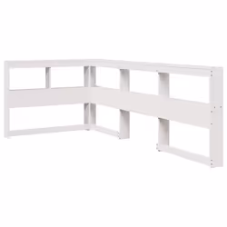 VidaXL 859290, Blanc, Bois de pin, 90 cm, 1085 mm, 80 cm, 2085 mm