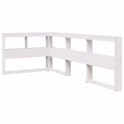 VidaXL 859293, Blanc, Bois de pin, 75 cm, 935 mm, 80 cm, 2085 mm