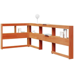 Vidaxl - Tête de lit de bibliothèque en forme de l bois massif de pin