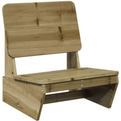 Vidaxl - Chaise de jardin 60x64x70,5 cm bois de pin imprégné