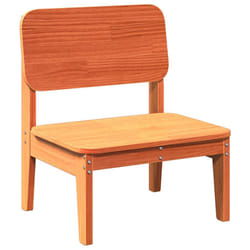 VidaXL 859319 chaise d'extérieur Terrace Bois de pin Marron