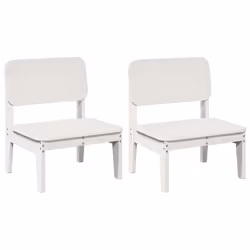 VidaXL 859323, Terrace, Bois de pin, Blanc, 600 mm, 525 mm, 720 mm