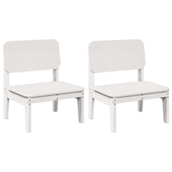 VidaXL 859323 chaise d'extérieur Terrace Bois de pin Blanc