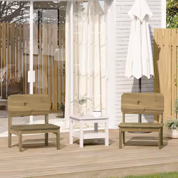 VidaXL 859326 chaise d'extérieur Terrace Bois de pin