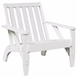 VidaXL 859328, Terrace, Bois de pin, Blanc, 110 kg, 750 mm, 770 mm