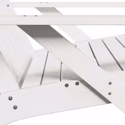 VidaXL 859328 chaise d'extérieur Terrace Bois de pin Blanc - Vue supplémentaire 6