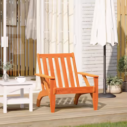VidaXL 859329 chaise d'extérieur Terrace Bois de pin Marron