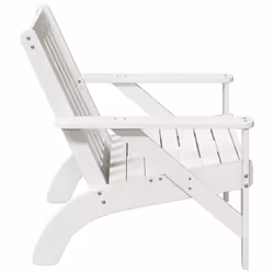 VidaXL 859333 chaise d'extérieur Terrace Bois de pin Blanc - Vue supplémentaire 5