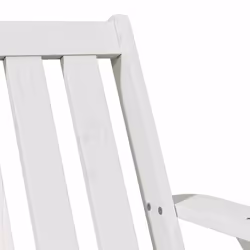 VidaXL 859333 chaise d'extérieur Terrace Bois de pin Blanc - Vue supplémentaire 8