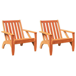 VidaXL 859334 chaise d'extérieur Terrace Bois de pin Marron
