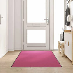 vidaXL Paillasson - Rose Noir Polyamide 300x120 cm