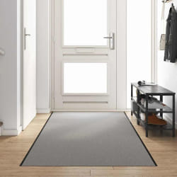 VidaXL Paillasson Gris/Noir 400x120 cm