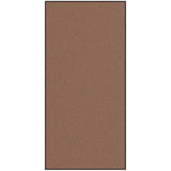 Tapis d'entrée Marron et Noir 120 x 250 cm Vidaxl
