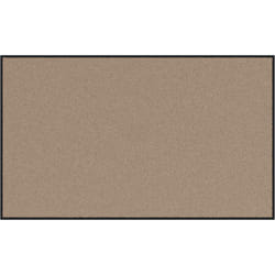 Tapis d'entrée rectangulaire beige 90x150 cm Vidaxl