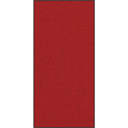Paillasson Rectangulaire Rouge 120x250 cm vidaXL