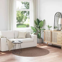Tapis vidaXL - Marron Ø160 cm