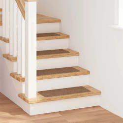 VidaXL Tapis d'Escalier - Jaune Clair