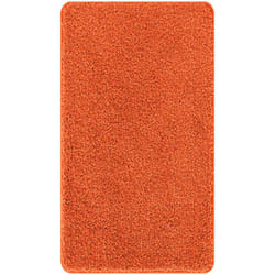 Tapis de bain Orange 70 x 120 cm Polypropylène Vidaxl