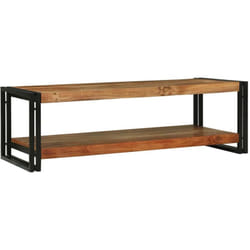 Vidaxl - Table Basse Marron 120 X 50 X 38 Cm Bois D'Acacia Massif