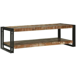 Vidaxl - Table basse Multicolore bois de récupération massif