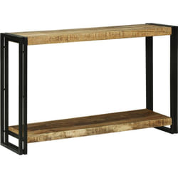 Table console 120x33x75 cm en bois de manguier massif Vidaxl