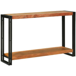 Table console Marron 120 x 33 x 75 cm Bois d'acacia massif Vidaxl