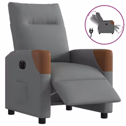 VidaXL 3323991, Tissu, Gris, Marron, mousse, 110 kg, 690 mm, 860 mm