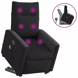 VidaXL 3324061, Tissu, Noir, mousse, 110 kg, 690 mm, 860 mm