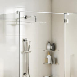 Pomme de douche pluie acier inoxydable 304 40 cm ronde - Vidaxl