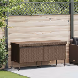 Cette boîte de rangement de jardin est parfaite pour garder vos coussins de meubles d'extérieur, fournitures de jardinage, se ...