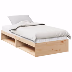VidaXL 3324592, lit sofa, Blanc, Bois de pin, 2035 mm, 1040 mm, 300 mm