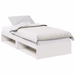VidaXL 3324596, lit sofa, Blanc, Bois de pin, 2035 mm, 940 mm, 300 mm