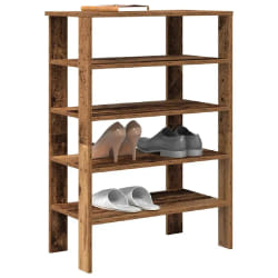 VidaXL Étagère à Chaussures Vieux Bois