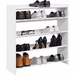 Gardez vos chaussures loin de l'encombrement et créez un environnement bien rangé avec cette élégante étagère à chaussures ! ...