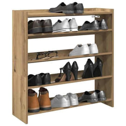 vidaXL Étagère à chaussures chêne artisanal bois d'ingénierie