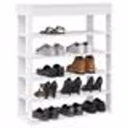 vidaXL Étagère à chaussures blanc 80x30x98 cm bois d'ingénierie