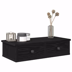 VidaXL 859942 étagères Bois Noir