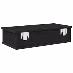 VidaXL 859942 étagères Bois Noir - Vue supplémentaire 6