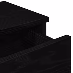 VidaXL 859942 étagères Bois Noir - Vue supplémentaire 8