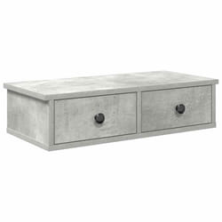 VidaXL 859944 étagères Bois Gris