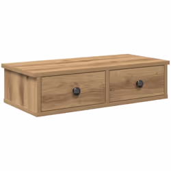 Cette étagère murale avec tiroirs est conçue pour être une extension décorative et pratique de votre décoration intérieure. M ...