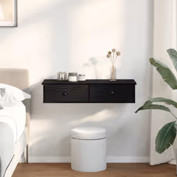 VidaXL 859951 étagères Bois Noir